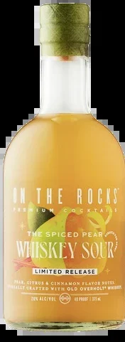 On the Rocks The Spiced Pear Whiskey Sour