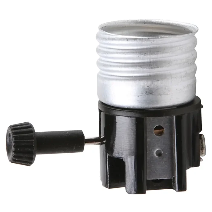 Pass & Seymour 7090-M Medium Base Electrolier Removable Turn Knob 2-Circuit Incandescent Lampholder 250 Volt Mega Sale