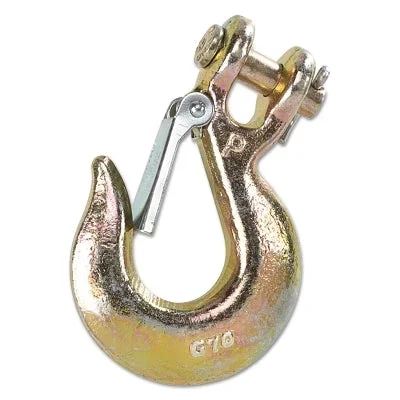 Peerless 8015375 Grade 70 Clevis Slip Hooks with Latch, 5/16 in, 5,350 lb Load