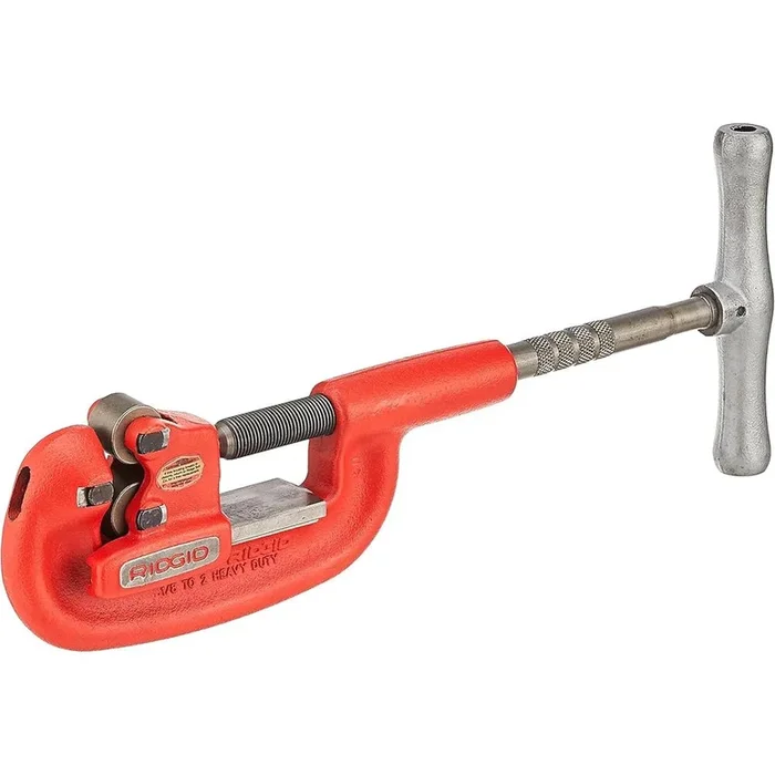 Ridgid 32820 Model 2-A Heavy-Duty Pipe Cutter 1/8″ to 2″ Steel Pipe Cutter Red,Small