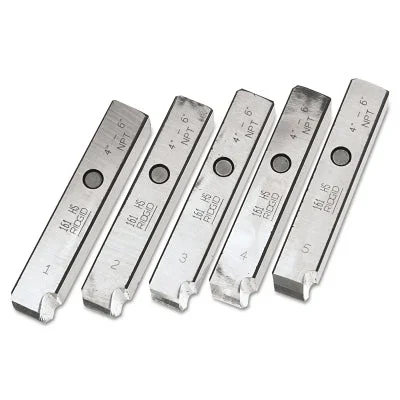 Ridgid 38155 Pipe Dies for Model 161 Power Threading/Geared Threader, 1 in to 2 in to 11-1/2 NPT, HS