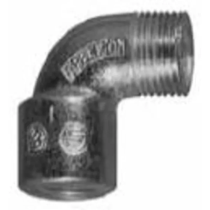 Rigid Elbow, 3/4″, Short, Male to Female, 90°, Malleable Iron Top Rated