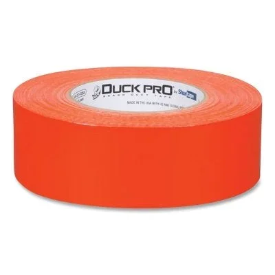 Shurtape 105468 PC 9C Duck Pro by Shurtape Contractor Grade Cloth Duct Tape, 48 mm W x 55 m L, 9 mil, Orange