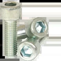 Socket Head Cap Screw, Fine Alloy ZINC-BAKE CR+3 – #10-32×1/2″ (FT), Qty 100