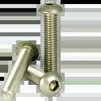 Stainless Button Socket Cap Screw | M3-0.50×8 (18-8) Full Thread, Qty 100