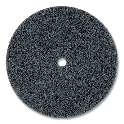 Standard Abrasives 7000121886 500 Series S/C Unitized Wheel, 3 in dia x 0.25 in arbor, Fine, 12000 RPM, Silicon Carbide