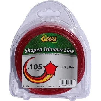 Star Shaped Trimmer Line ~ .105″ Diameter