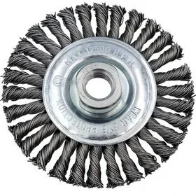 Stringer Bead Twist Wire Wheel – 4″ x 5/8″-11NC