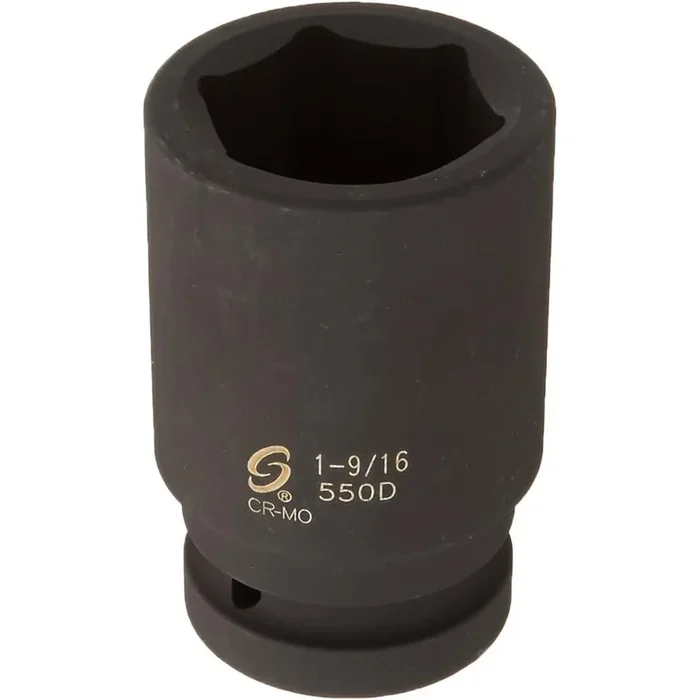 Sunex Tools 550D 1″ Drive Deep 6 Point Impact Socket 1-9/16″