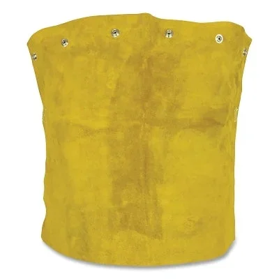 Tillman 31142X Cowhide Bib, Cotton Strap, Side Release Buckle, 14 in 2X, Brown