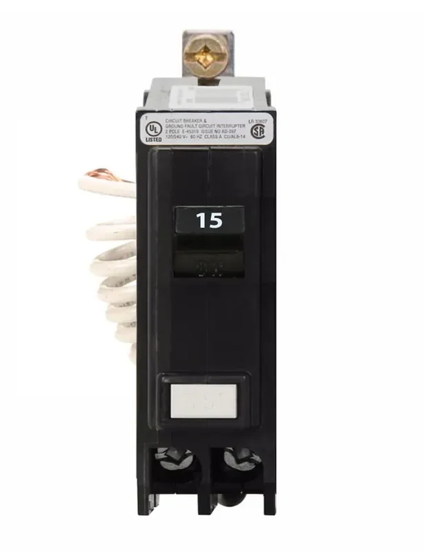 Today Only QB1015GF – Eaton – 15 Amp GFCI Circuit Breaker – Bolt-On – 15 Amp – 1 Pole – 120 Volt