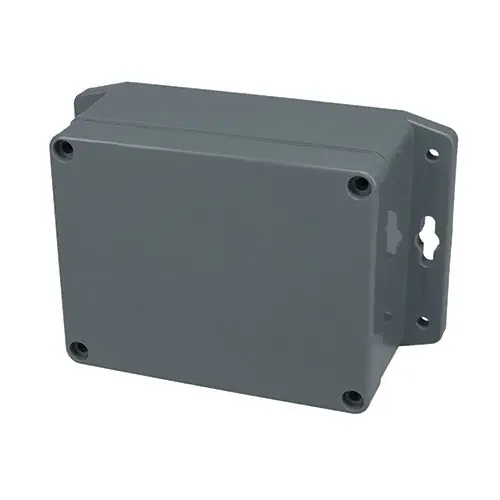 Top Pick PN-1323-DGMB – IP65 NEMA 4X Box Dark Gray with Mounting Brackets PN-1323-DGMB/IP65 NEMA 4X Box Dark Gray with Mounting Brackets (4.5 X 3.5 X 2.2 In )
