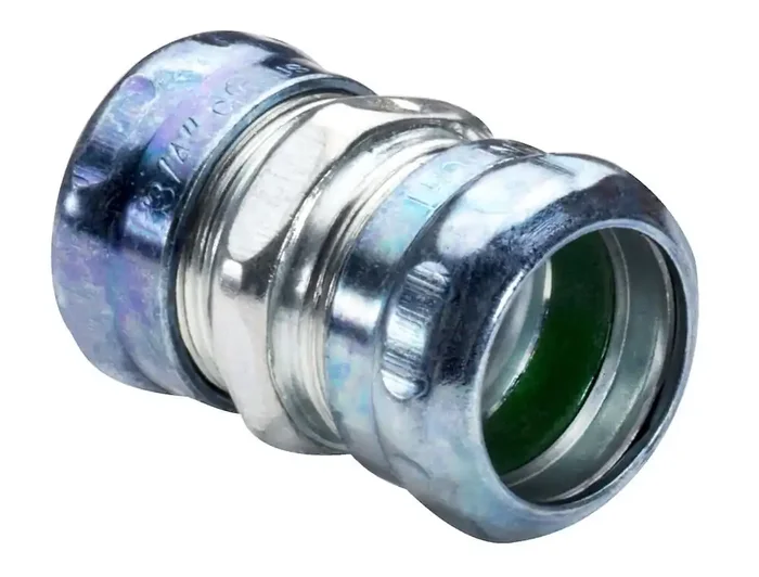 Topaz Electric 662SRT Zinc Plated Steel Raintight EMT Compression Coupling 3/4-Inch While Supplies Last