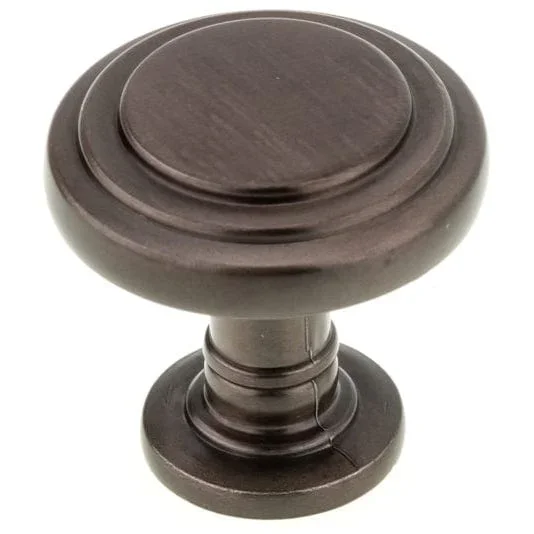 Traditional Knob, 1-5/16″ D, Honey Bronze