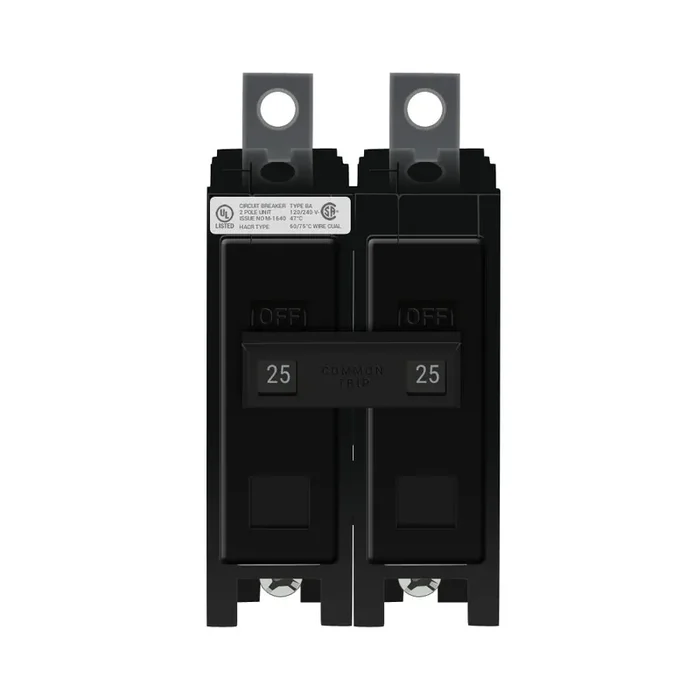 Trending BAB2025 – Eaton – 25 Amp Circuit Breaker – Bolt-On – 25 Amp – 2 Pole – 240 Volt