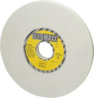 Tru-Maxx 7″ Diam x 1-1/4″ Hole x 1/2″ Thick, I Hardness, 60 Grit Surface Grinding Wheel Aluminum Oxide, Type 1, Medium Grade, 3,600 Max RPM, Vitrified Bond, No Recess 66253255500 – 06293286