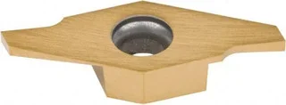 Tungaloy JVGR100F J740 Carbide Grooving Insert TiN Finish, RH, 1mm Cutting Width, 5.5mm Max Depth, Series J 6805026 – 78071511