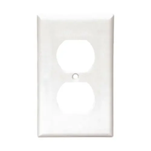 WALLPLATE CWD 2132W BOX 1G WHT DPLX RCPT PL Hassle-Free Returns