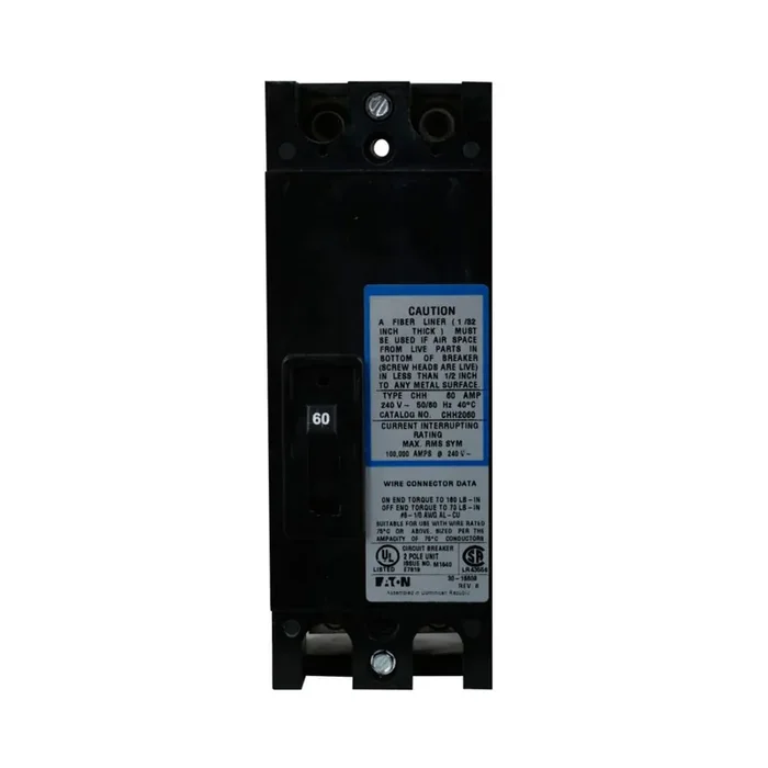 Weekend Sale CHH2200 – Eaton – Molded Case Circuit Breakers – Feed-Thru – 200 Amp – 2 Pole – 240 Volt