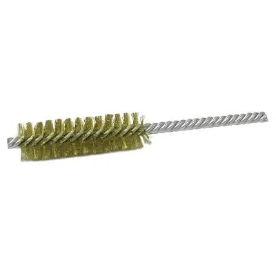 Weiler 21179 3/4″ Power Tube Brush, .006 Brass, 2-1/2″ B.L. (DS-3/4)