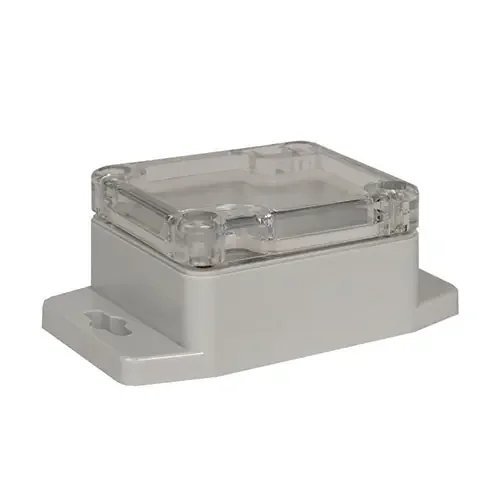 While Supplies Last PN-1320-ACMB – IP68 NEMA 6P Box with Clear Cover and Mounting Brackets PN-1320-ACMB/IP68 NEMA 6P Box with Clear Cover and Mounting Brackets (2.5 X 2.3 X 1.4 In )