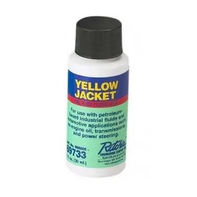 While Supplies Last Yellow Jacket 1 oz. 30ml Oil And Fluid Dye – 24 pcs – 69734