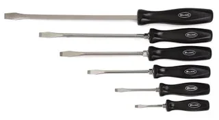 Williams Industrial Tools 6 pc ENDUROGRIP Slotted Screwdriver – JHW100P-6SD