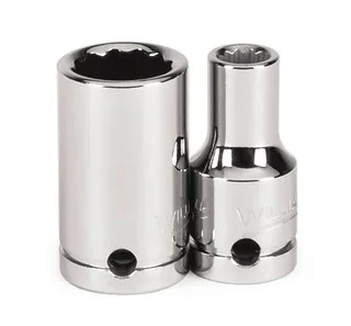Williams Industrial Tools Tools@Height 1/4″ Drive 12-Point SAE 3/8 ” Shallow Socket – JHW30212-TH