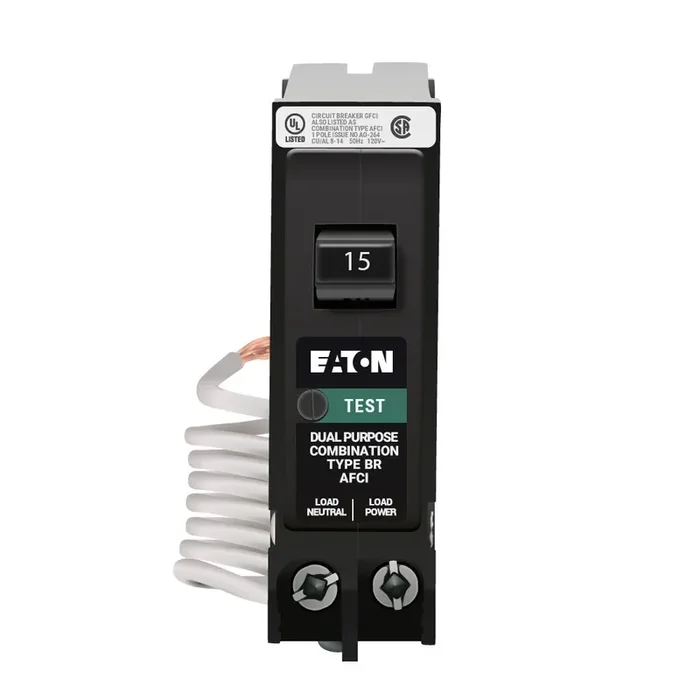 Worldwide Shipping BRN115AF – Eaton – Molded Case Circuit Breakers – Plug-In – 15 Amp – 1 Pole – 120 Volt