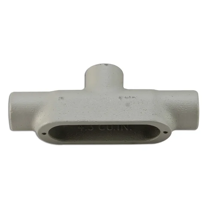 Worldwide Shipping Conduit Body, Type: TB, 1/2″, Form 85, Aluminum