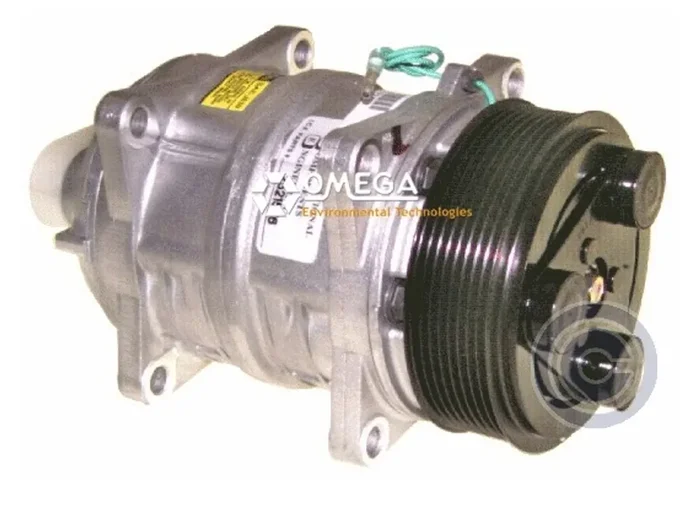 Worldwide Shipping Seltec Compressor Model TM-15HS 24V with 123mm Clutch and Pad Fitting – 20-45236 by Omega