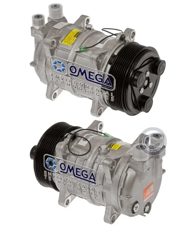 Worldwide Shipping Seltec Compressor Model TM-16HS 12V with 123mm Clutch and Vertical O-Ring Fitting – 20-10266 by Omega