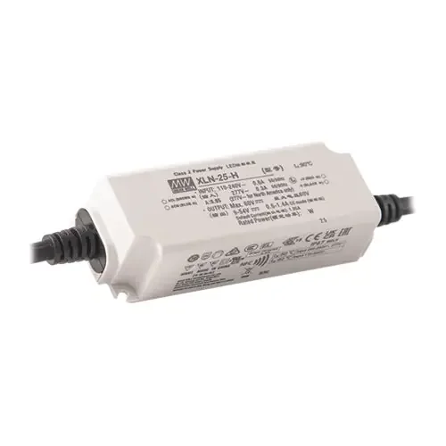 XLN-25-12 – 12Volts 2.1A/Constant Voltage LED Driver/IP67/Class 2/Class II/25 Watts Budget