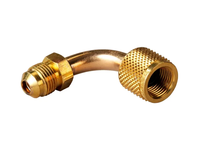 Yellow Jacket 3/8 in. Female Quick Coupler 90 Deg. x 3/8 in. Male Flare – 19203 Direct From Factory